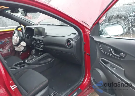 2022 Hyundai Kona N Line from USA, damaged, VIN KM8K3CA39NU799962